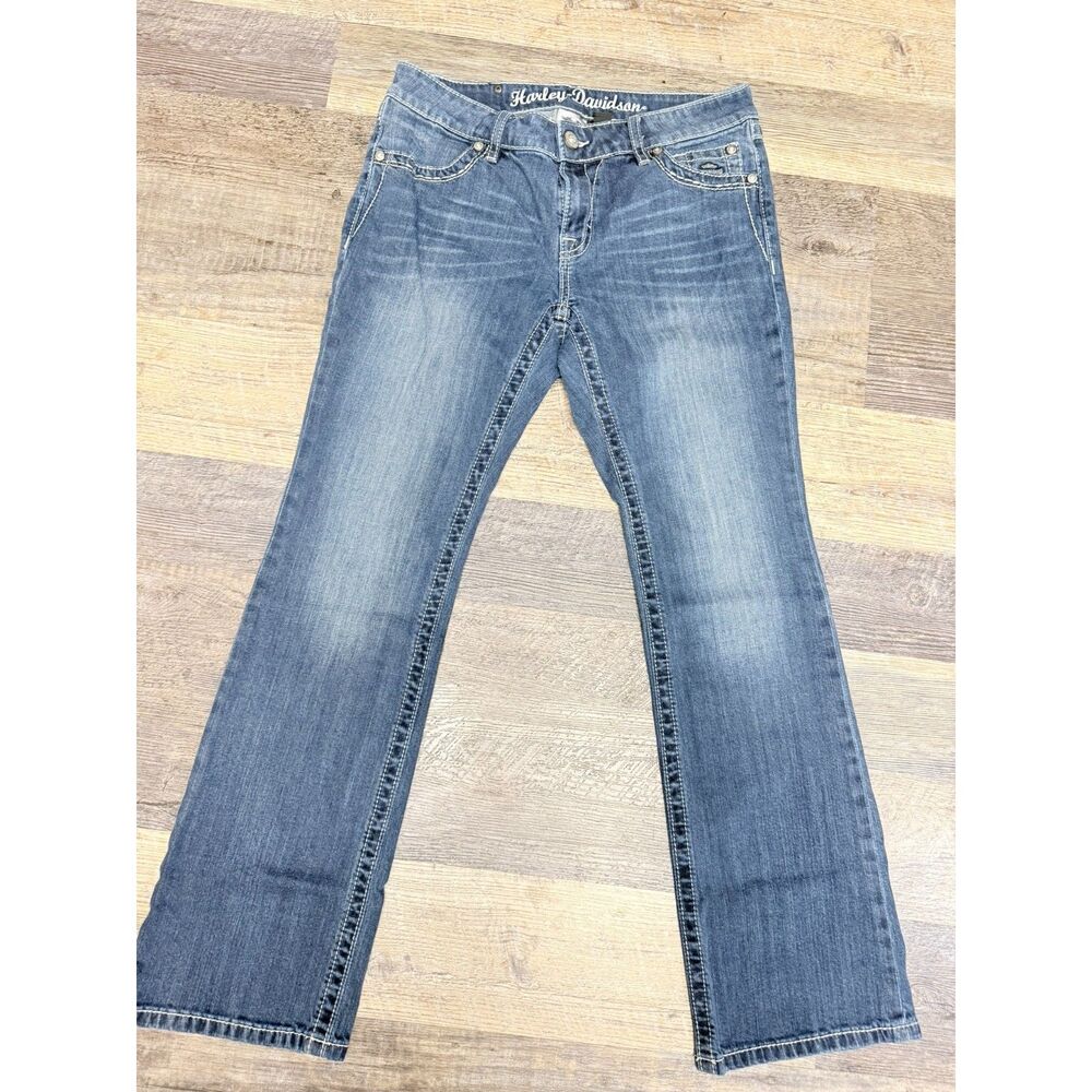WOMENS HARLEY DAVIDSON JEANS - Picture 2 of 5